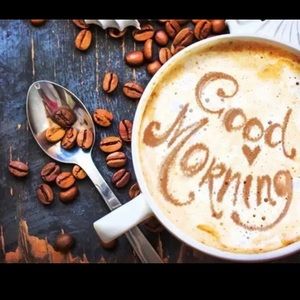 3 FOR $45 Complete Diamond Art Kit, "Good Morning Coffee"